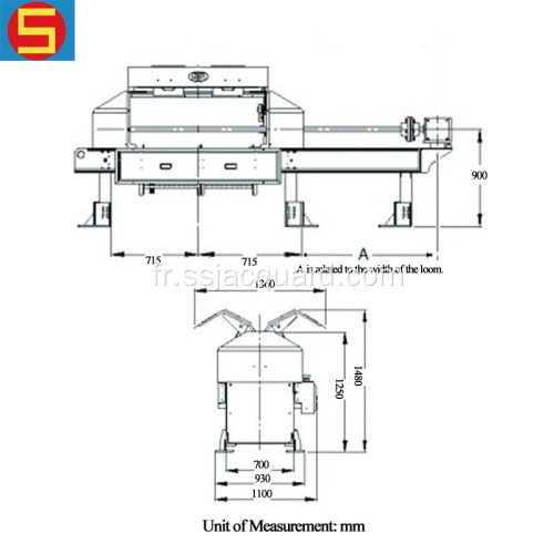 Jacquard Terry Terry and Bath Towels Machine de tissage